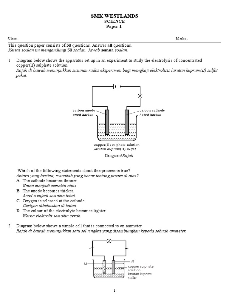 Soalan Pengukuhan Bab5 Ting 4 Science Pdf
