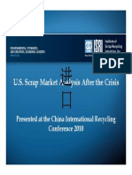 u s Scrap Market Analysis After the Crisis Circ 2010 ISRI 2