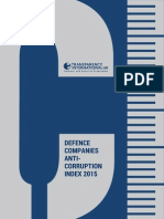 2015 Military Contractors Anti-Corruption Index