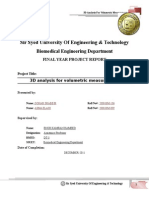 3D Analysis For Volumetric Measurement