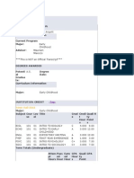 Transcript Data