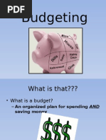 budgeting powerpoint