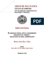 Diaz y Diaz M.C. - El Empleado Publico Deberes y Obligaciones de Buena Administracion