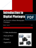 Introduction To Digital Photography