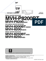 Pioneer MVH-8200-BT Service Manual