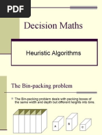 D1, L3 Bin Packing Algorithm