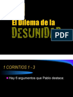 El Dilema de La Desunidad