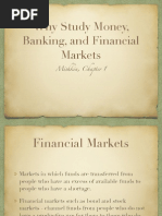Economics of Money, banking and financial markets 