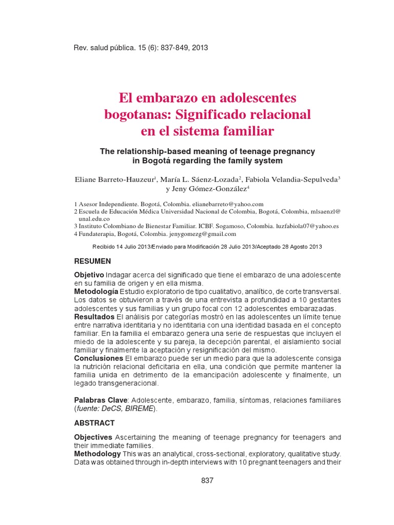 Adolescentes Bogotá