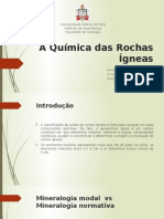 A Química Das Rochas Ígneas