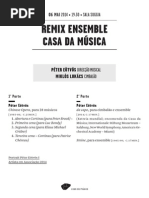 20140506 | Programa de Sala Remix Ensemble Casa da Música | PETER EÖTVÖS, O MAESTRO