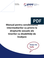 Manual Pentru Sensibilizarea Intermediarilor Cu Privire La Drepturile Sexuale Ale Tinerilor Cu Dizabilitc483c5a3i de c3aenvc483c5a3are