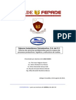 Informe de Servicios Profesionales