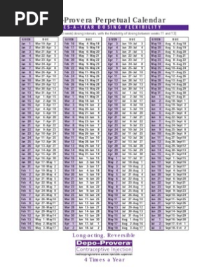 Depo Calendar | PDF
