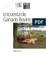 Ganado bovino Chile 2011