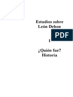 Estudios Sobre Dehon Volumen 1