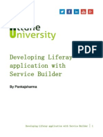 Developing Liferay Application With Service Builder