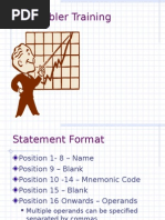 Assembler Training