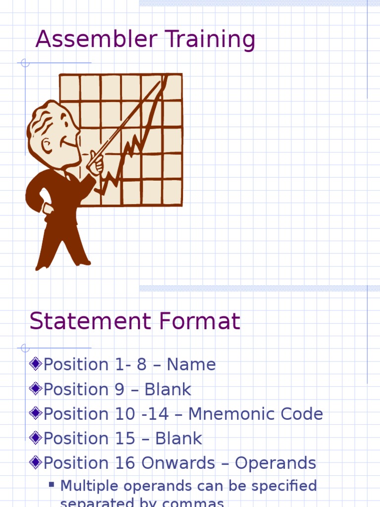 Assembler Training Overview | PDF | Instruction Set | Assembly Language
