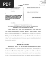 Download Dallas ISD trustee lawsuit by The Dallas Morning News SN263283684 doc pdf