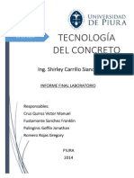 Tecnología del concreto