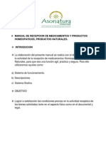 MANUALDERECEPCIONDEMEDICAMENTOSYPRODUCTOSHOMEOPATICOS