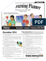 Winter 2014-15 - Daily Learning Planner - Middle School