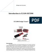 Application Notes - Introduction To Ez430rf2500
