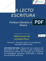 La Lecto Escritura