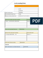 Sustainability Game Accounting Form:: Total Profit