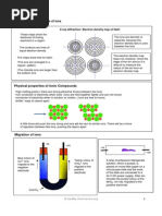 Ionic Bonding 4. Bonding: Evidence For The Existence of Ions