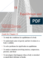 Equilibrium and Elasticity: Powerpoint Lectures For