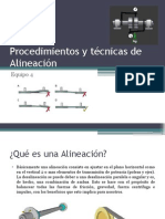 Alineación Procedimientos y Técnicas