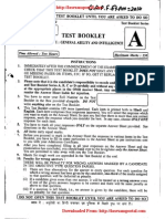 Download CAPF AC Exam 2014 Paper 1 General Ability and Intelligence Www.iasexamportal.com