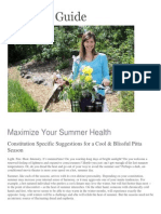 Summer Guide: Maximize Your Summer Health