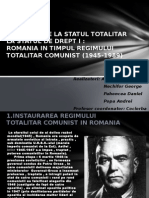 Romania-De La Statul Totalitar La Statul De