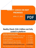 REALITY CHECK: NDP Promises Keep Adding Up
