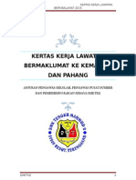 Kertas Kerja Lawatan Bermaklumat 2015