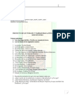 Proyecto de Lectura de 17 Narradoras Latinoamericanas. Universidadprimera Parte (1) 2013