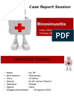 Rinosinusitis - CRS
