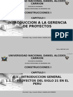 Introduccion a Gerencia de Proyectos