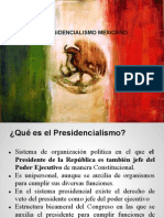 El Presidencialismo en México