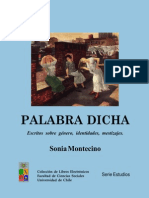 Palabra Dicha- Sonia Montecino