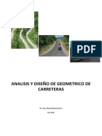Analisis y Diseño Geométrico Carreteras-DG-2013