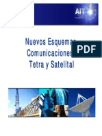 Nuevos Esquemas Comunicaciones. Tetra y Satelital