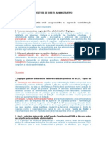 Questões de Direito Administrativo Respondidas PDF