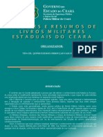 Autores e Resumos de Livros Militares Estaduais