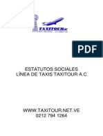 Estatutos Taxitour PDF