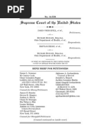 14-556 Reply Brief of Obergefell