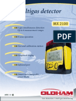 Multigas Detector: 5 Gas Simultaneous Detection Up To 6 Measurement Ranges